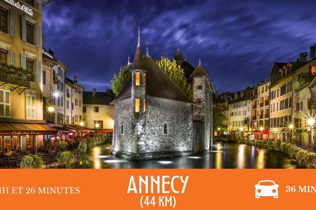 Zenbnb / Tournelles / Jardin Prive / Hyper-Centre Annemasse Eksteriør billede